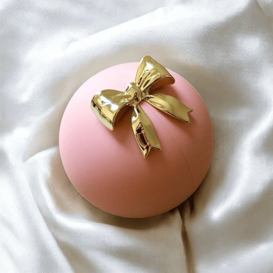 Round Eternal Rose Jewelry Gift Box w/ Heart Promise Ring