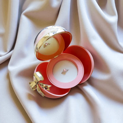 Round Eternal Rose Jewelry Gift Box w/ Heart Promise Ring