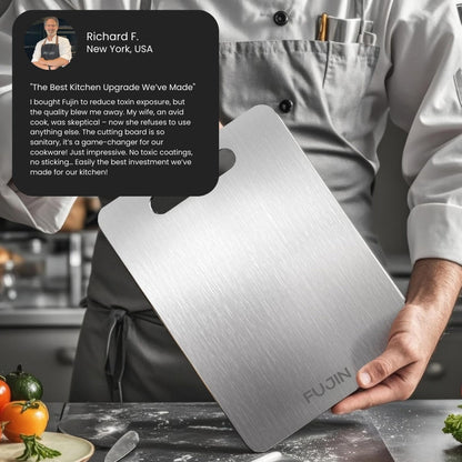 Fujin™ Pure Titanium Cutting Board - V2