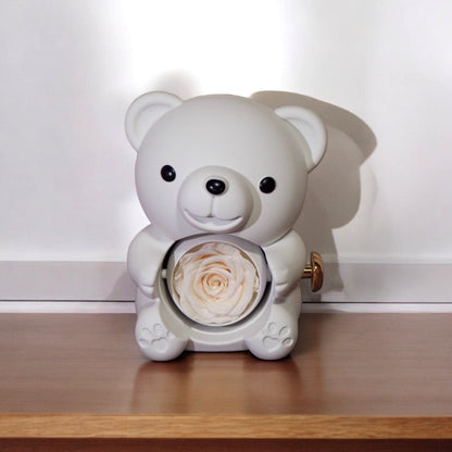 Eternal Rose Bear W/ Promise Ring