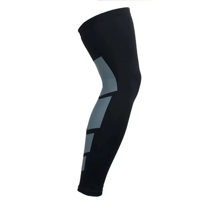 Leg Compression Sleeves - Lengthened Elastic Knee Support for Basketball, Football & Sports